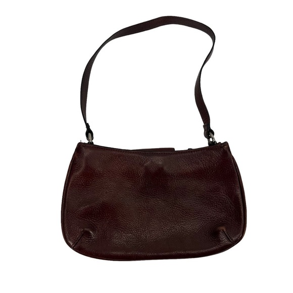 Wilsons Red Leather Shoulder Bag Purse - Picture 3 of 6